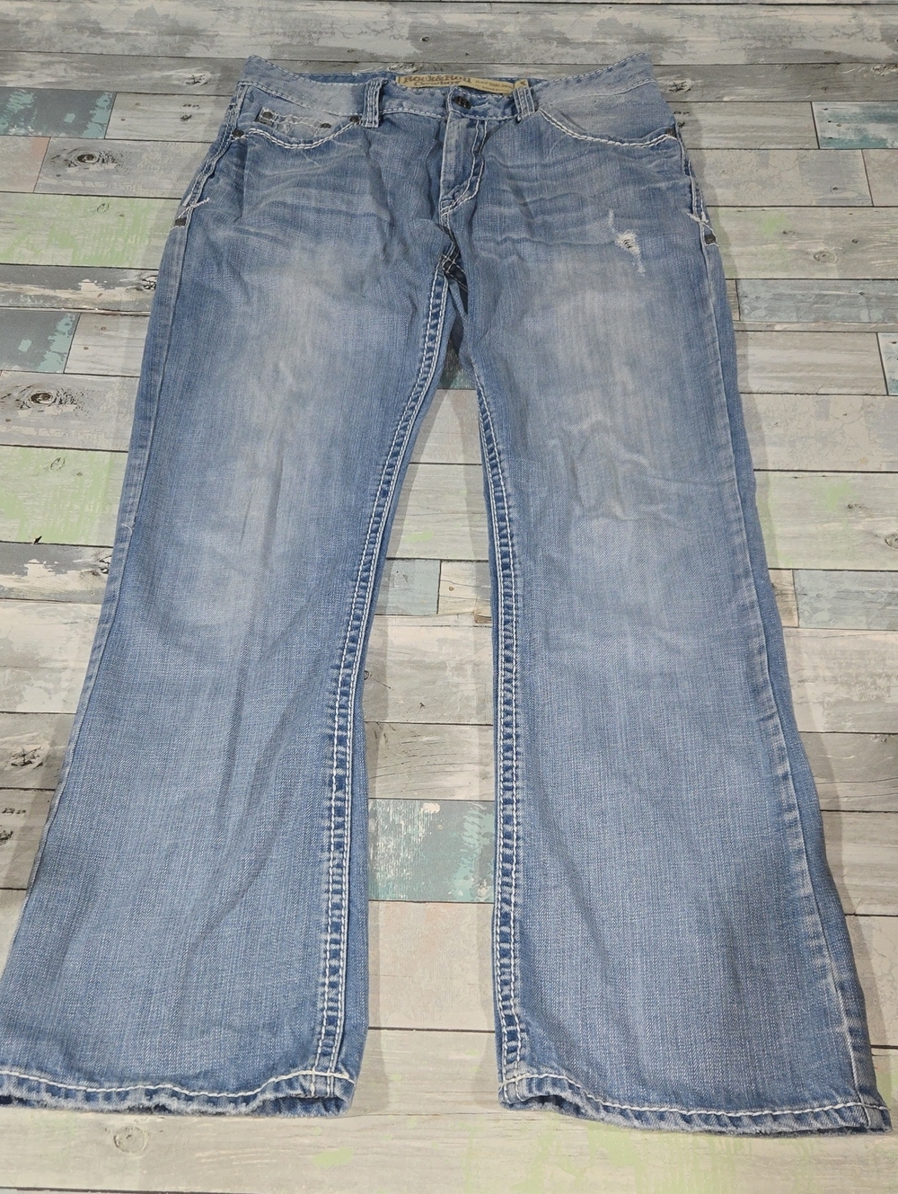 Rock & Roll Cowboy Relaxed Bootcut Jeans Size 36 X 32.5